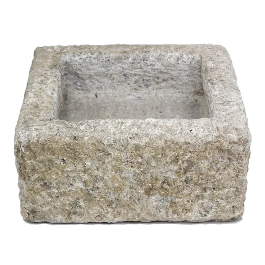 Square Limestone Trough